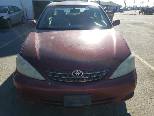 Photo 5 from auction – 2002 TOYOTA CAMRY LE with VIN 4T1BE32K62U078378