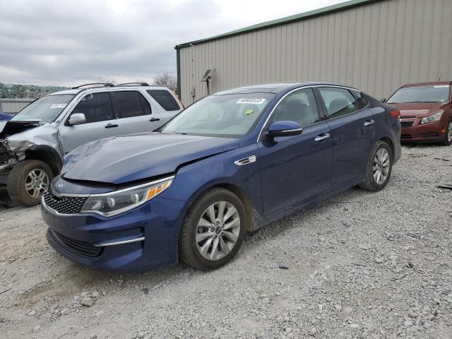KIA OPTIMA EX 2016 with VIN 5XXGU4L3XGG087138 - Photo from auction