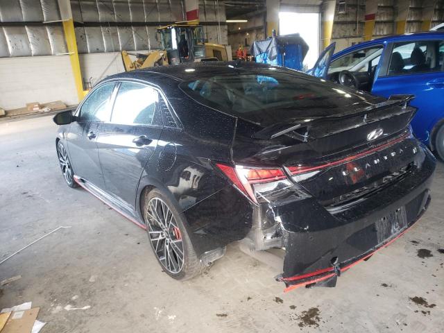 Photo 2 from auction – 2022 HYUNDAI ELANTRA N with VIN KMHLW4AK2NU005232