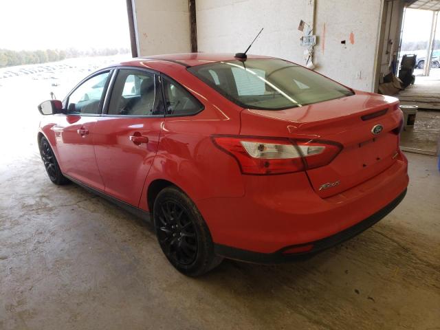 Photo 2 from auction – 2012 FORD FOCUS SE with VIN 1FAHP3F24CL413279