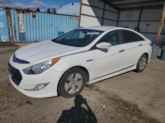 HYUNDAI SONATA HYB 2011 with VIN KMHEC4A45BA007203 - Photo from auction