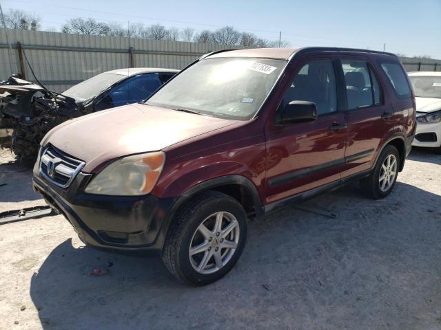 HONDA CR-V LX 2002 with VIN JHLRD68452C004717 - Photo from auction