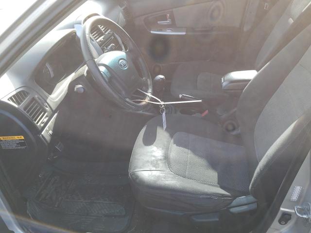 Photo 7 from auction – 2009 KIA SPECTRA SX with VIN KNAFE241395025501