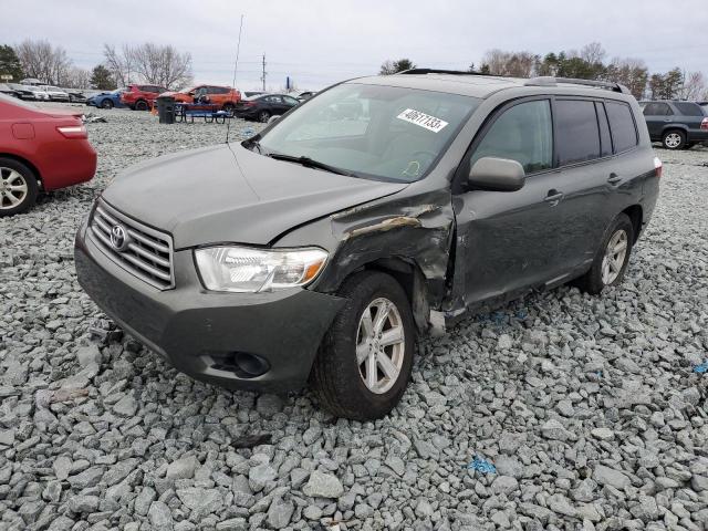 TOYOTA HIGHLANDER 2010 with VIN 5TDBK3EH7AS015144 - Photo from auction