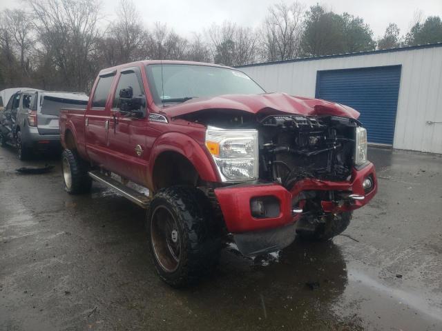 FORD F250 SUPER 2015 with VIN 1FT7W2BT6FEB67099 - Photo from auction