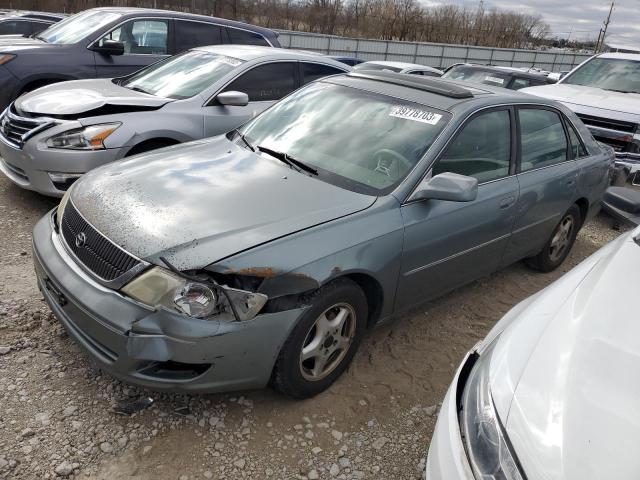 TOYOTA AVALON HYB 2000 with VIN 4T1BF28B7YU021369 - Photo from auction