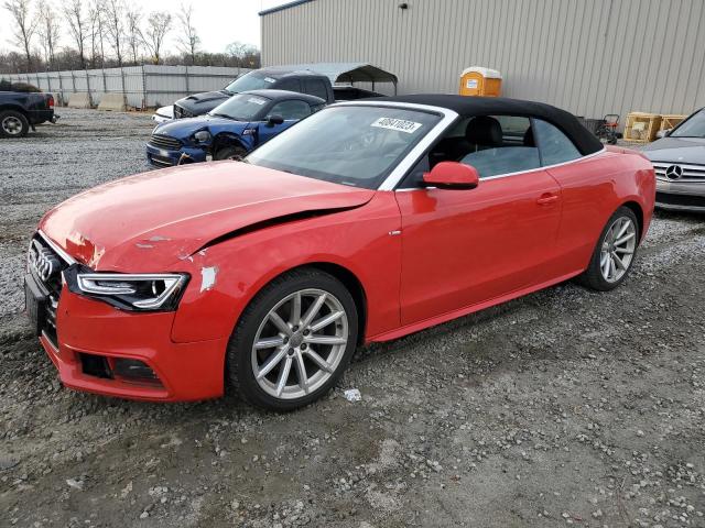 AUDI A5 PREMIUM 2016 with VIN WAUM2AFH3GN002916 - Photo from auction