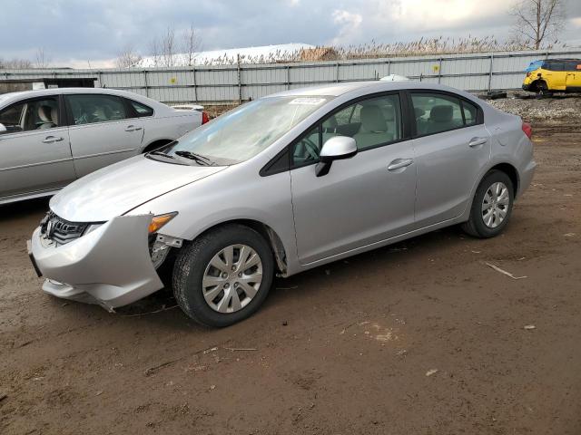 HONDA CIVIC LX 2012 with VIN 19XFB2F51CE013726 - Photo from auction