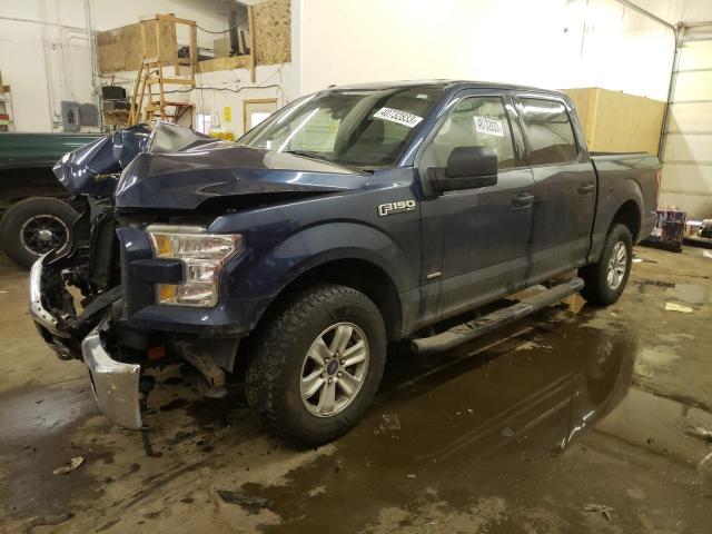 FORD F150 SUPER 2017 with VIN 1FTEW1EG2HKD01045 - Photo from auction