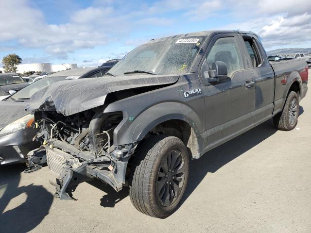 FORD F150 SUPER 2018 with VIN 1FTEX1EPXJKD35401 - Photo from auction