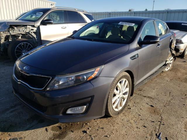 KIA OPTIMA LX 2015 with VIN 5XXGM4A76FG458770 - Photo from auction