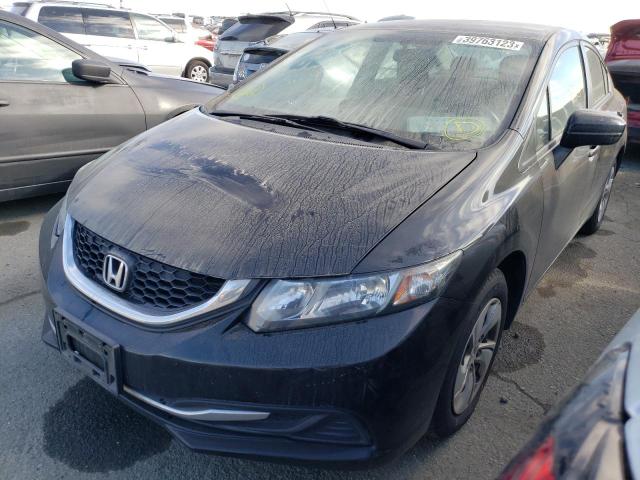 HONDA CIVIC LX 2014 with VIN 19XFB2F58EE275634 - Photo from auction