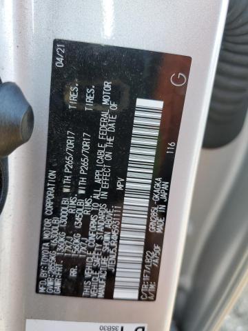 Photo 14 from auction – 2021 TOYOTA 4RUNNER SR with VIN JTENU5JR4M5931111