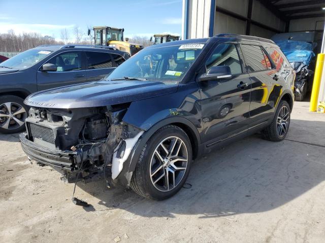 FORD EXPLORER S 2017 with VIN 1FM5K8GT4HGE07249 - Photo from auction