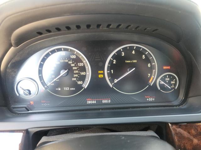 Photo 8 from auction – 2013 BMW 750 I with VIN WBAYA8C57DD227963