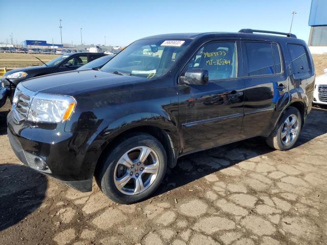 HONDA PILOT EXLN 2012 with VIN 5FNYF4H71CB060207 - Photo from auction
