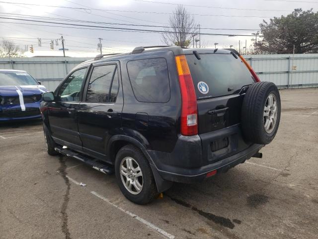 Photo 2 from auction – 2002 HONDA CR-V EX with VIN JHLRD78852C016570