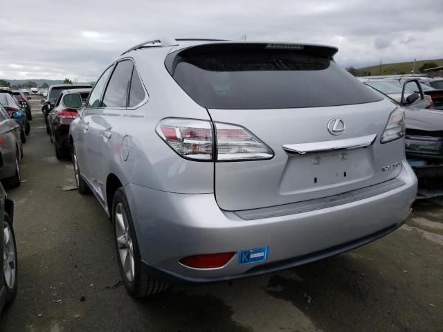 Photo 2 from auction – 2011 LEXUS RX 350 with VIN 2T2BK1BA7BC110272