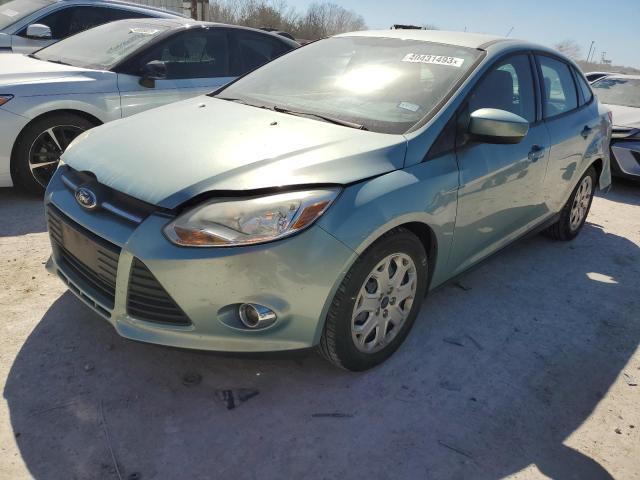 FORD FOCUS SE 2012 with VIN 1FAHP3F27CL469846 - Photo from auction