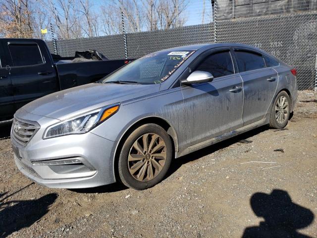 HYUNDAI SONATA SPO 2015 with VIN 5NPE34AF1FH054264 - Photo from auction