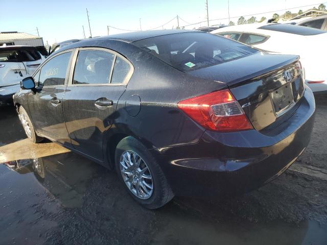 Photo 2 from auction – 2012 HONDA CIVIC LX with VIN 2HGFB2F59CH580529