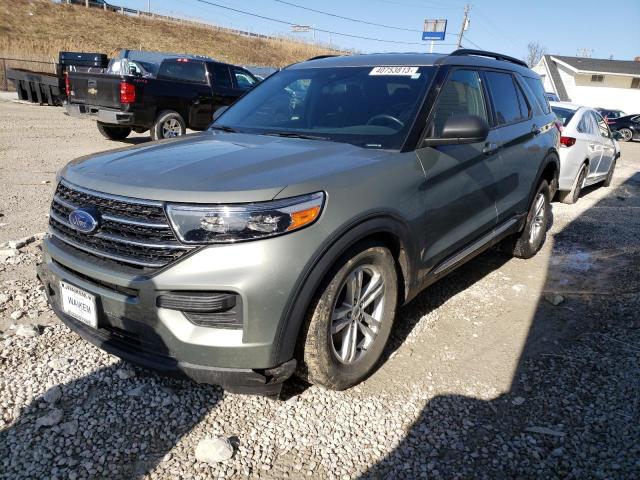 FORD EXPLORER X 2020 with VIN 1FMSK8DH9LGB62203 - Photo from auction