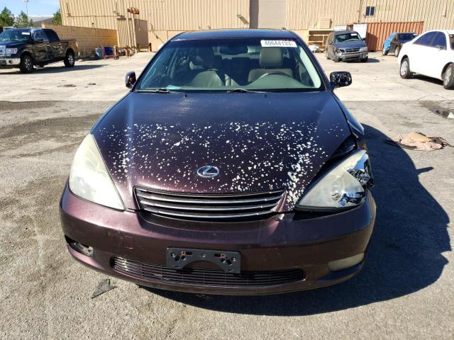 Photo 5 from auction – 2002 LEXUS ES 300 with VIN JTHBF30GX25004003