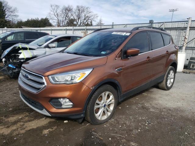 FORD ESCAPE SE 2017 with VIN 1FMCU9GD9HUD43632 - Photo from auction