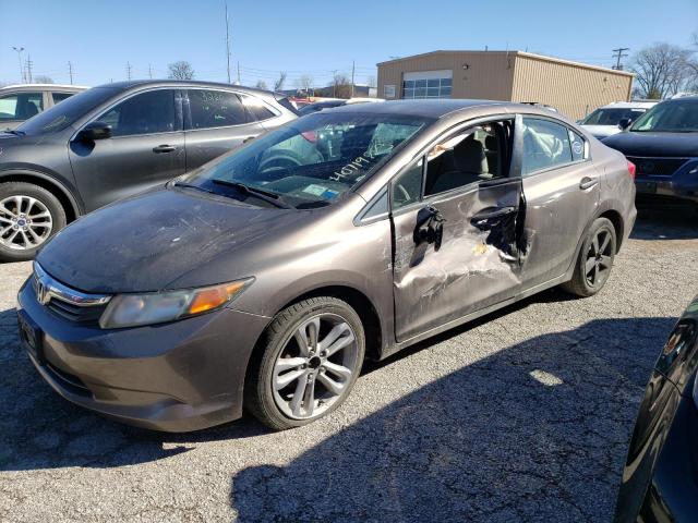 HONDA CIVIC 2012 with VIN 2HGFB2F59CH541729 - Photo from auction