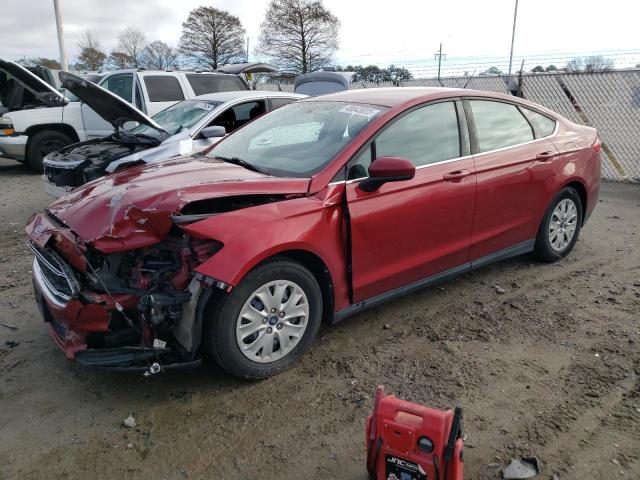 FORD FUSION S 2013 with VIN 3FA6P0G72DR211267 - Photo from auction