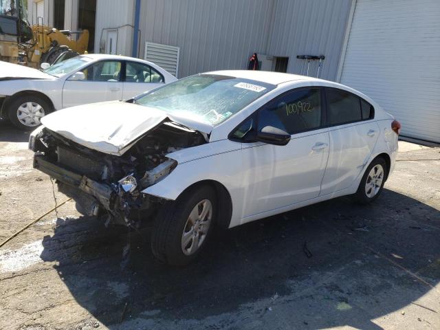 KIA FORTE LX 2017 with VIN 3KPFK4A76HE078678 - Photo from auction