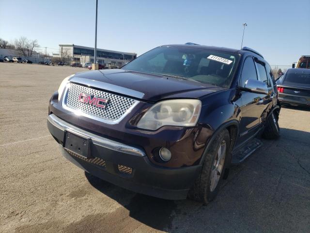 GMC ACADIA SLE 2008 with VIN 1GKER13788J276267 - Photo from auction