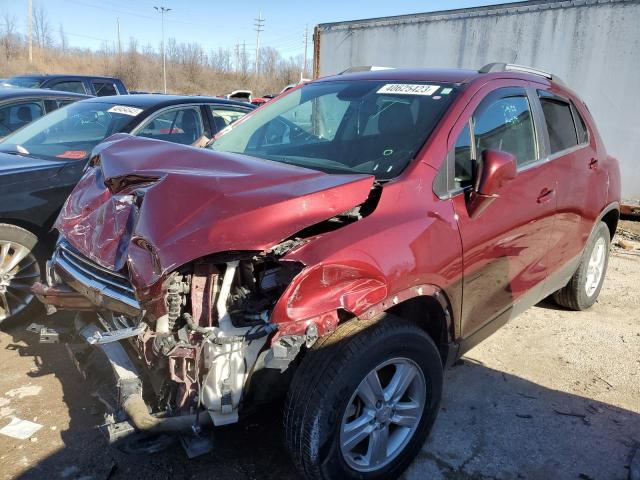 CHEVROLET TRAX 1LT 2016 with VIN 3GNCJPSB2GL176019 - Photo from auction
