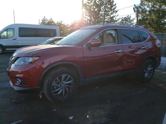 NISSAN ROGUE S 2015 with VIN 5N1AT2MV0FC828369 - Photo from auction