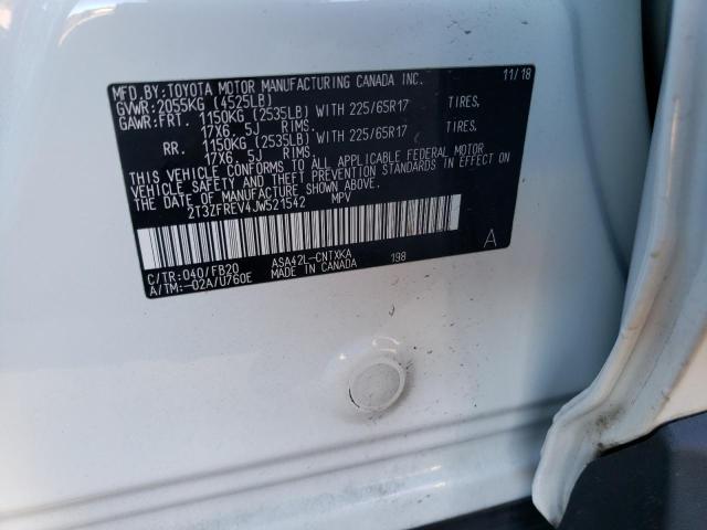 Photo 14 from auction – 2018 TOYOTA RAV4 LE with VIN 2T3ZFREV4JW521542