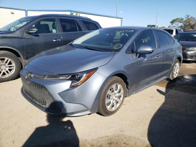 Photo 1 from auction – 2021 TOYOTA COROLLA LE with VIN JTDEPMAE4MJ189920