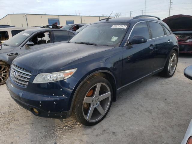 INFINITI FX35 2005 with VIN JNRAS08U35X103059 - Photo from auction