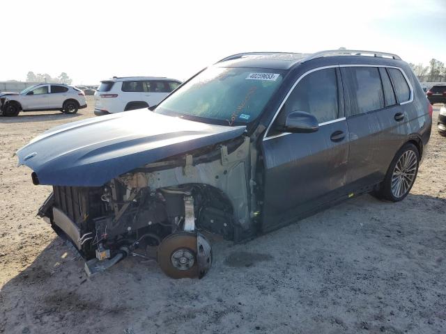 BMW X7 XDRIVE4 2021 with VIN 5UXCW2C09M9E35699 - Photo from auction
