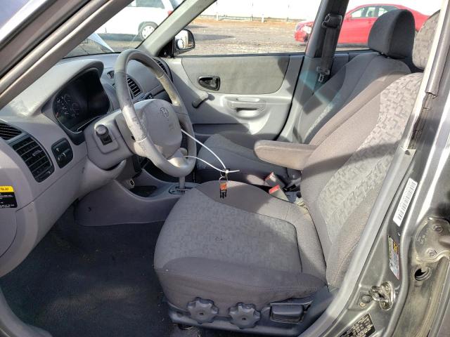 Photo 7 from auction – 2005 HYUNDAI ACCENT GL with VIN KMHCG45C25U592841