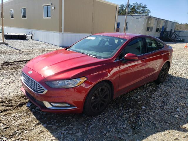 Photo 1 from auction – 2018 FORD FUSION SE with VIN 3FA6P0HD3JR228949