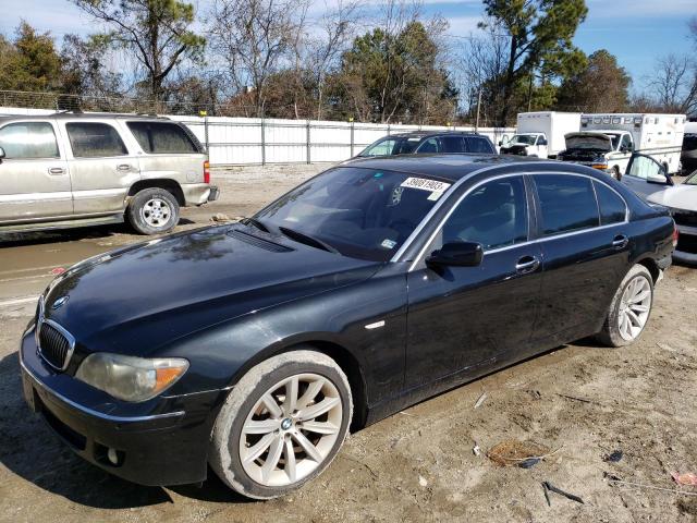 BMW 750 2007 with VIN WBAHN83587DT73930 - Photo from auction