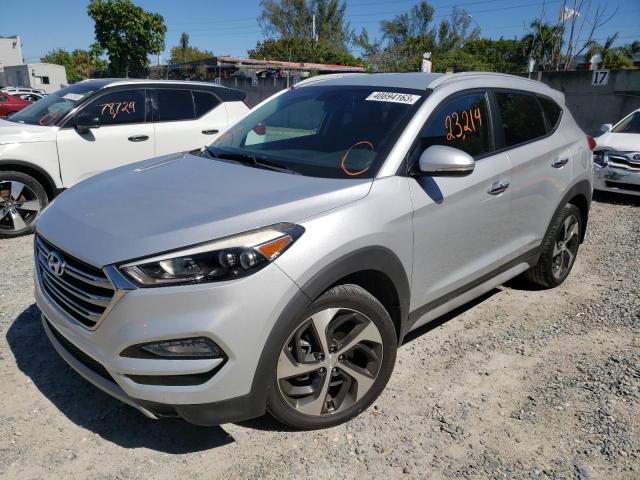 Photo 1 from auction – 2017 HYUNDAI TUCSON LIM with VIN KM8J33A25HU458887
