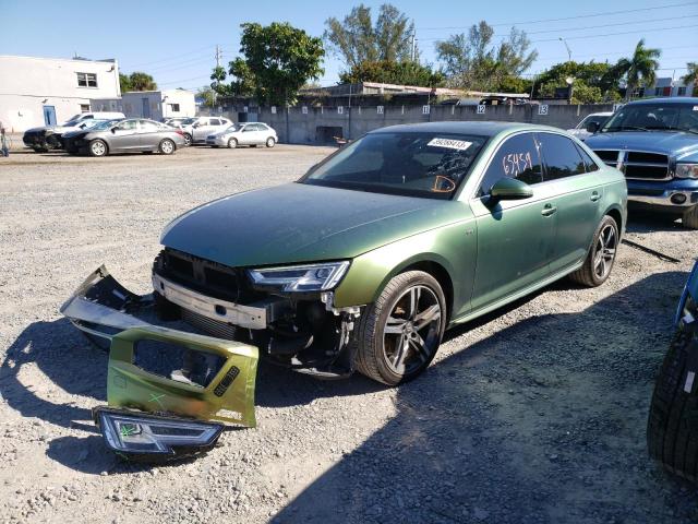 AUDI A4 PREMIUM 2018 with VIN WAULMAF46JA208684 - Photo from auction