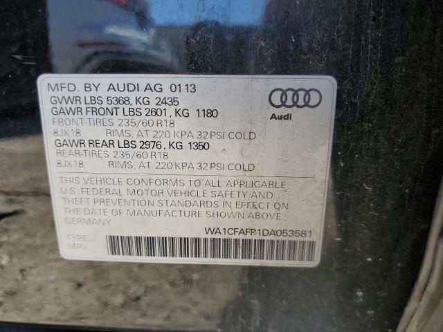 Photo 14 from auction – 2013 AUDI Q5 PREMIUM with VIN WA1CFAFP1DA053581