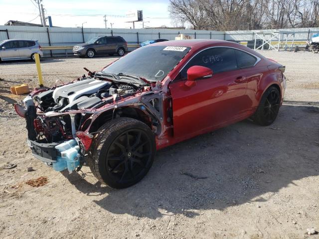 LEXUS RC 350 2015 with VIN JTHHE5BC6F5008316 - Photo from auction