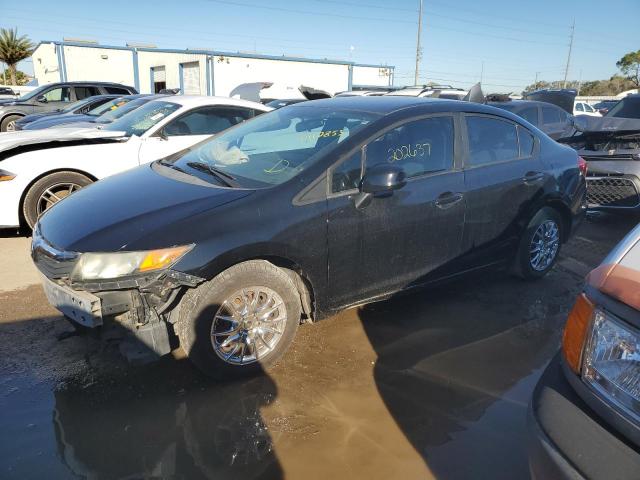 HONDA CIVIC LX 2012 with VIN 2HGFB2F59CH580529 - Photo from auction