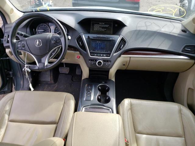 Photo 8 from auction – 2016 ACURA MDX TECHNO with VIN 5FRYD4H49GB005634