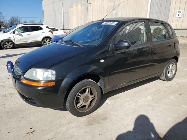CHEVROLET AVEO BASE 2006 with VIN KL1TD66696B668707 - Photo from auction