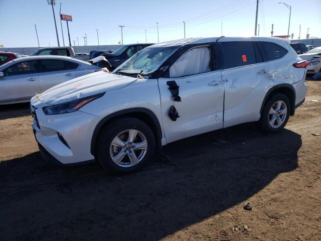 TOYOTA HIGHLANDER 2022 with VIN 5TDBZRBH4NS246673 - Photo from auction