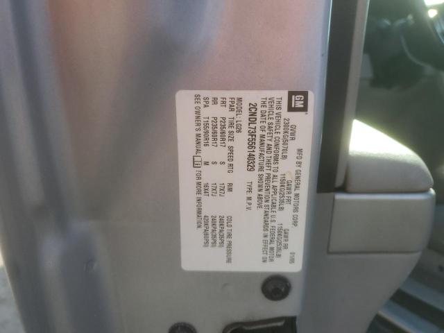 Photo 14 from auction – 2005 CHEVROLET EQUINOX LT with VIN 2CNDL73F556140329